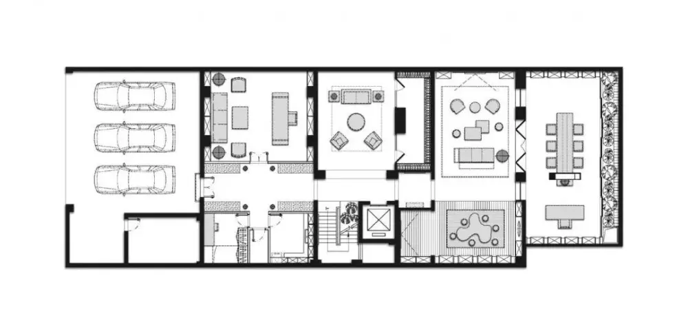 800㎡新中式样板间 | 一家一世界