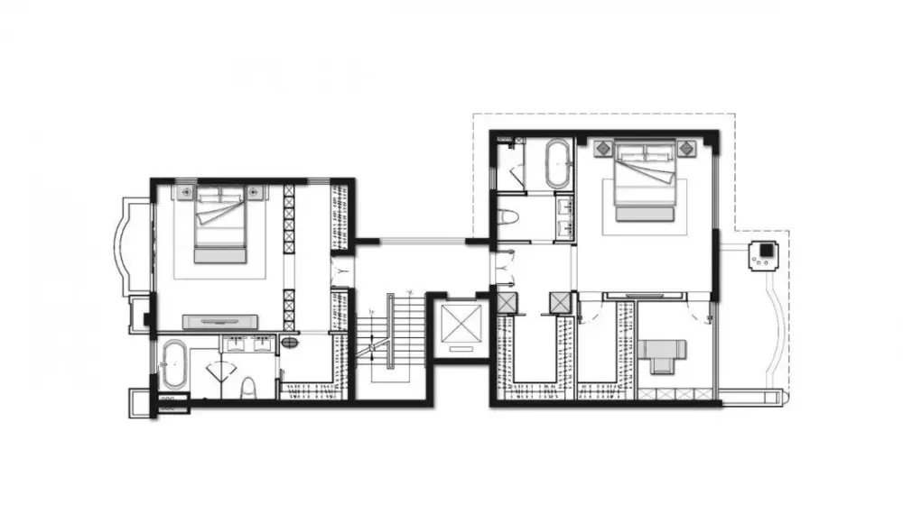 800㎡新中式样板间 | 一家一世界