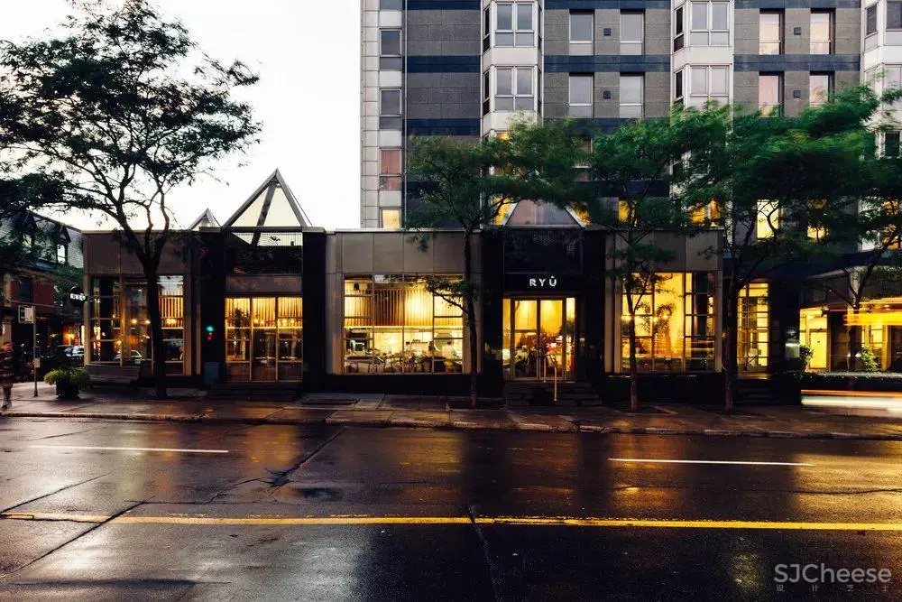 以内 / 加拿大RYU日本餐厅由MÉNARDDWORKIND设计完成