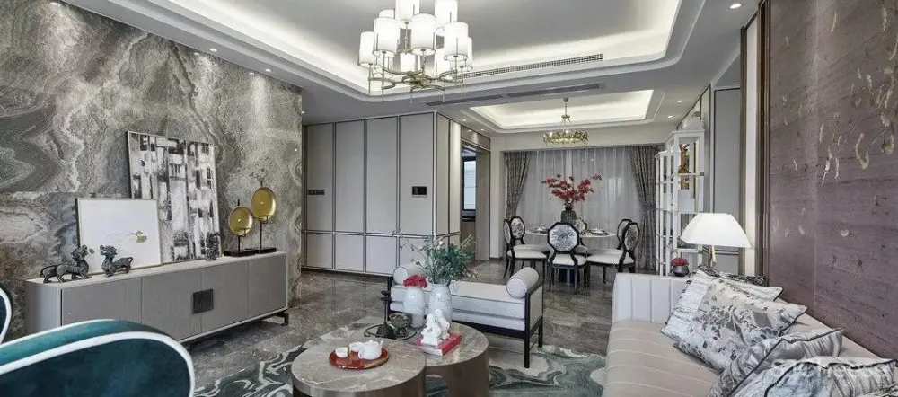 165㎡新中式样板 | 银杏情怀