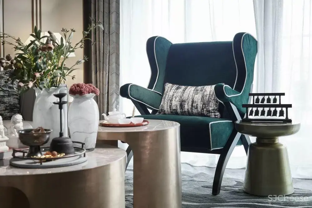 165㎡新中式样板 | 银杏情怀