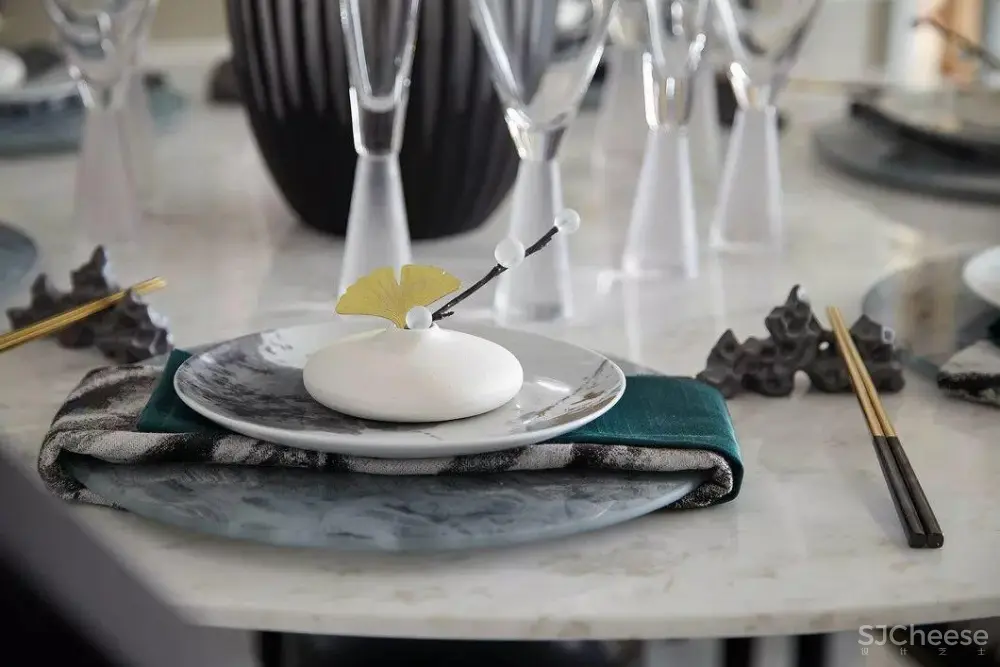 165㎡新中式样板 | 银杏情怀