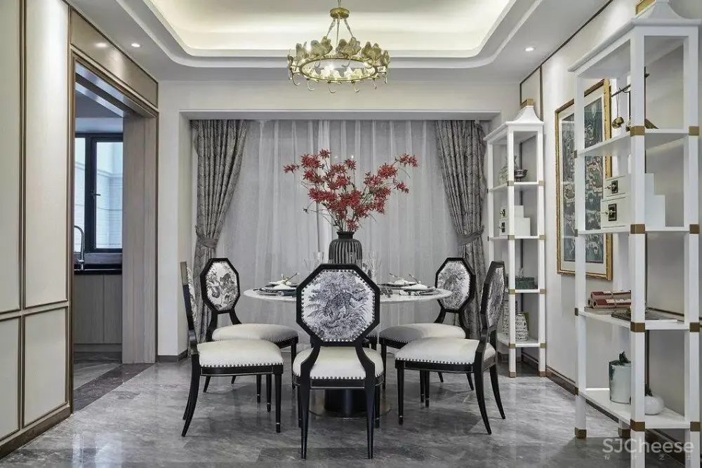 165㎡新中式样板 | 银杏情怀