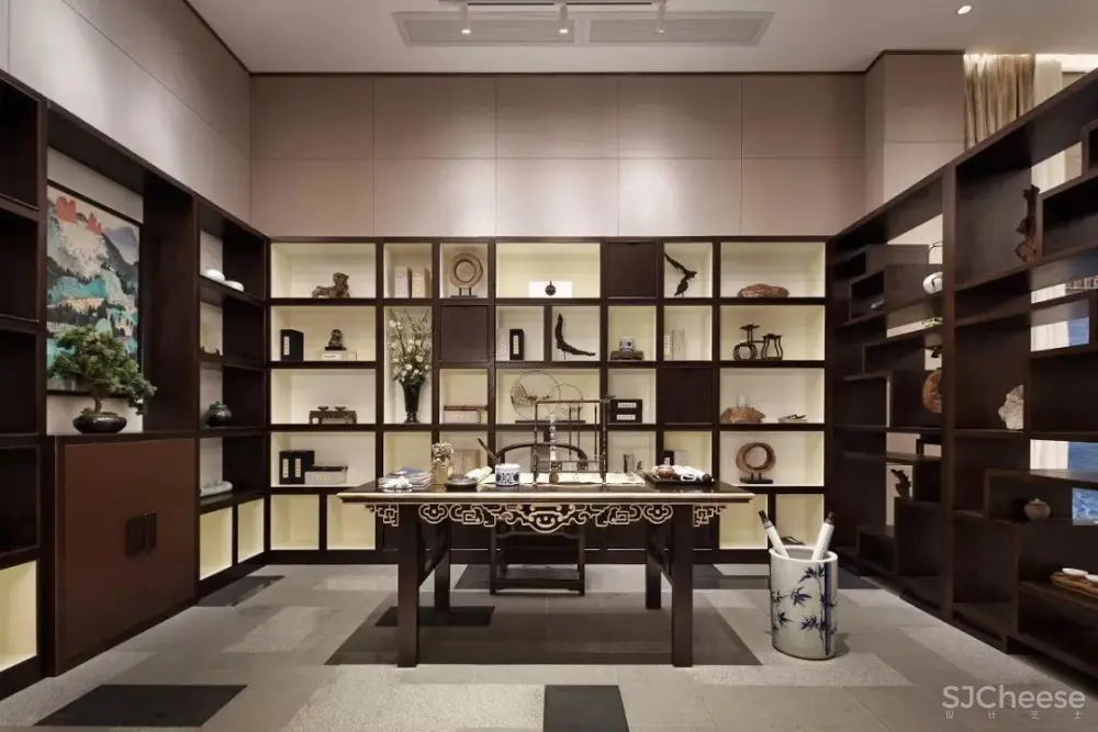 688㎡新中式别墅样板 | 君临天下