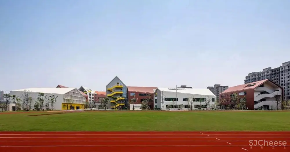 杭州最有趣的学校设计丨可自由探索的趣味屋顶 杭州最有趣的学校设计丨可自由探索的趣味屋顶