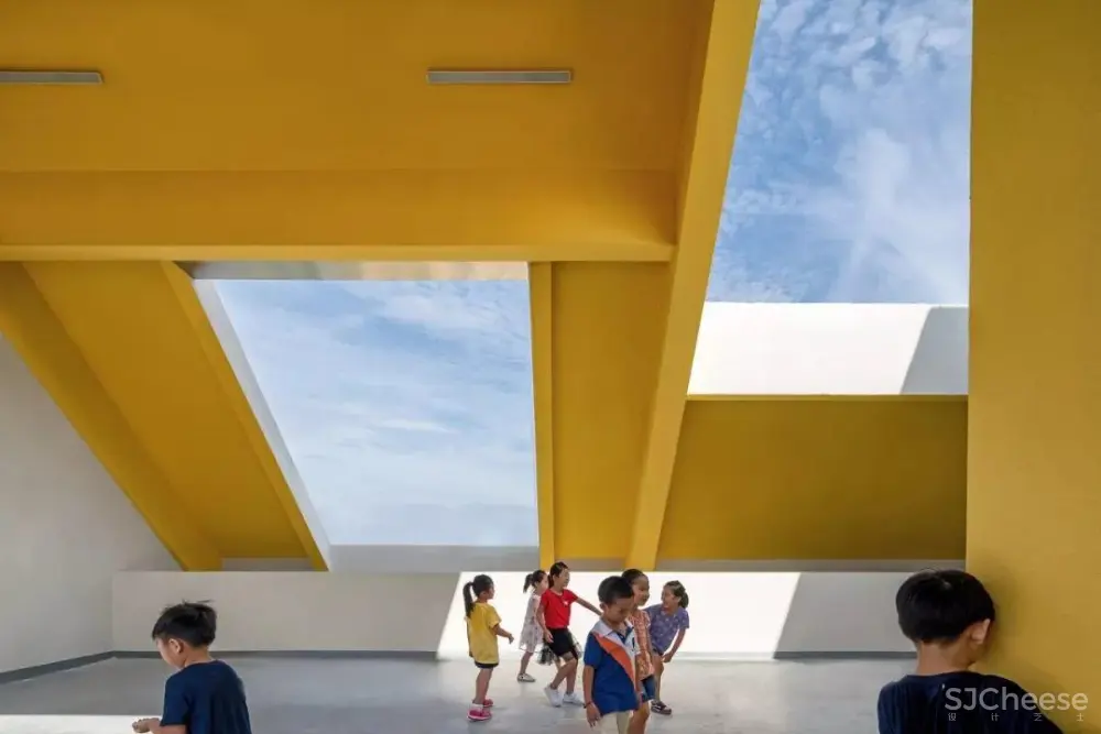 杭州最有趣的学校设计丨可自由探索的趣味屋顶 杭州最有趣的学校设计丨可自由探索的趣味屋顶