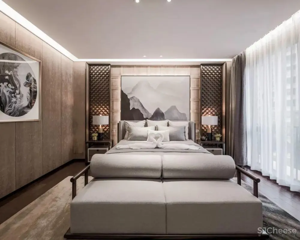 800㎡新中式样板间 | 一家一世界