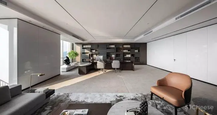 天光云影 广州绿地城T1栋办公样板房设计欣赏