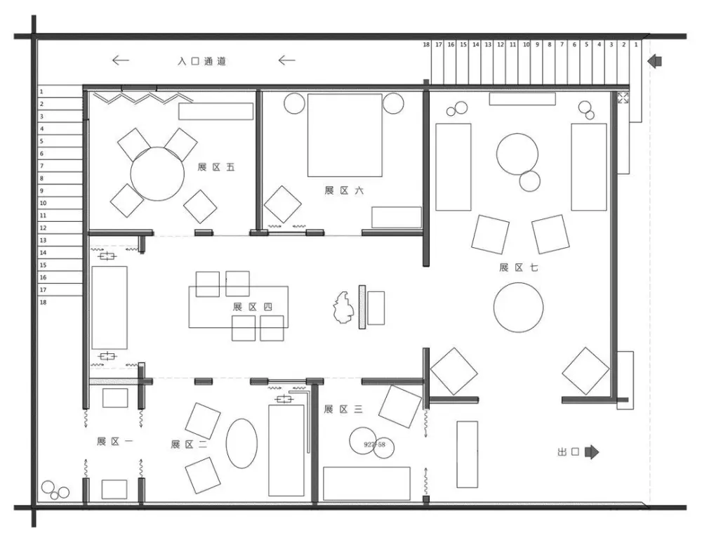 LISIYI作品 | 家具品牌展厅的纵横光线 LISIYI作品 | 家具品牌展厅的纵横光线