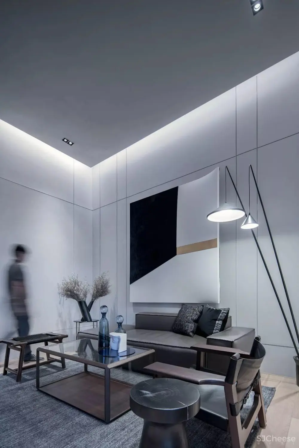 天空的蓝与灰 | 福州万科云城营销中心 天空的蓝与灰 | 福州万科云城营销中心