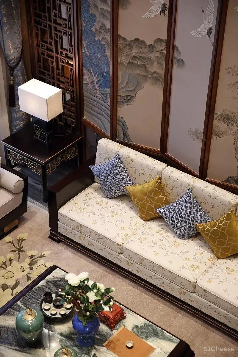 688㎡新中式别墅样板 | 君临天下