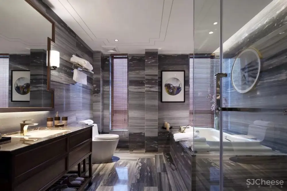 688㎡新中式别墅样板 | 君临天下