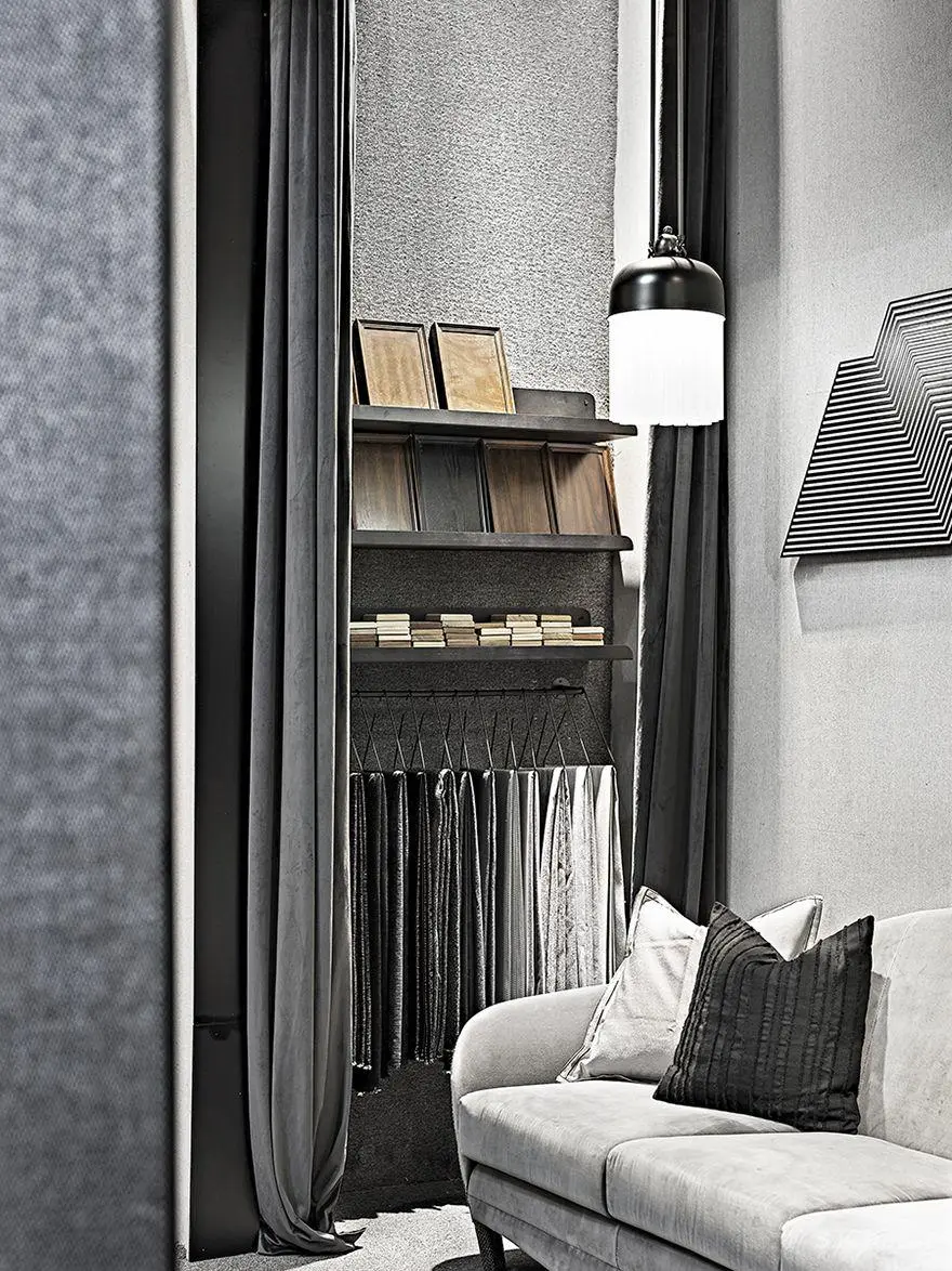 LISIYI作品 | 家具品牌展厅的纵横光线 LISIYI作品 | 家具品牌展厅的纵横光线