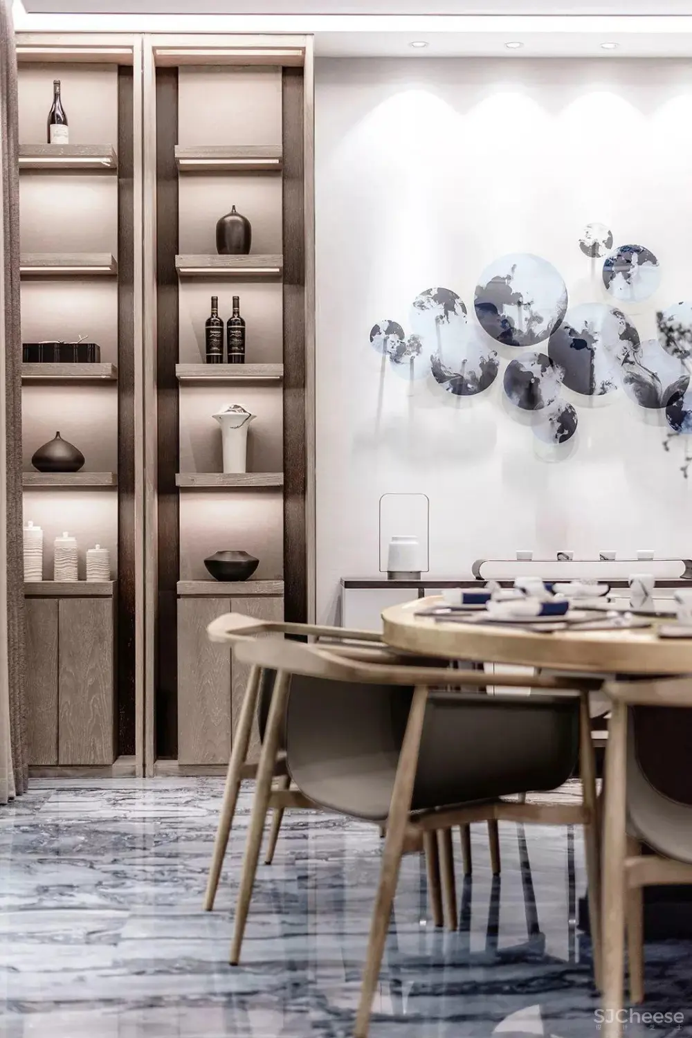 800㎡新中式样板间 | 一家一世界