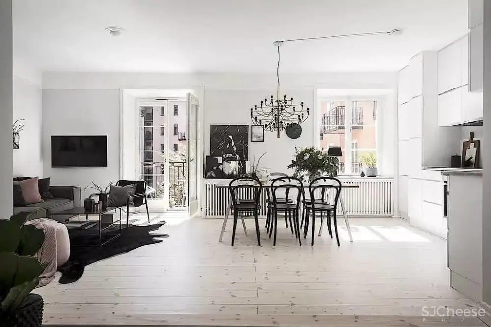 斯德哥尔摩:黑与粉的搭配,优雅而灵动