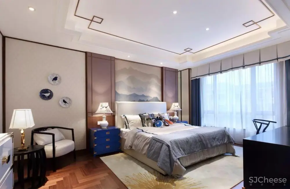 688㎡新中式别墅样板 | 君临天下