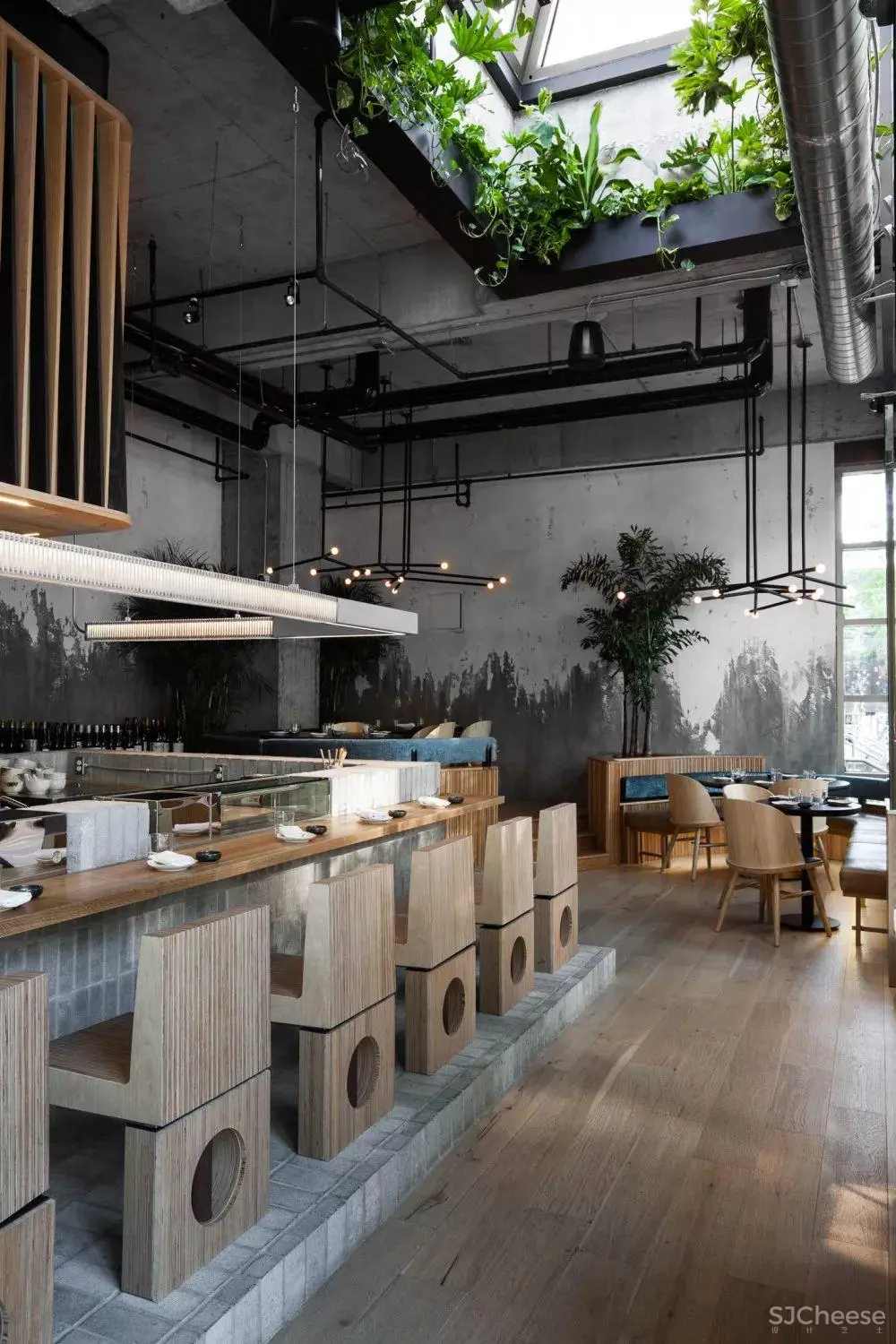 以内 / 加拿大RYU日本餐厅由MÉNARDDWORKIND设计完成