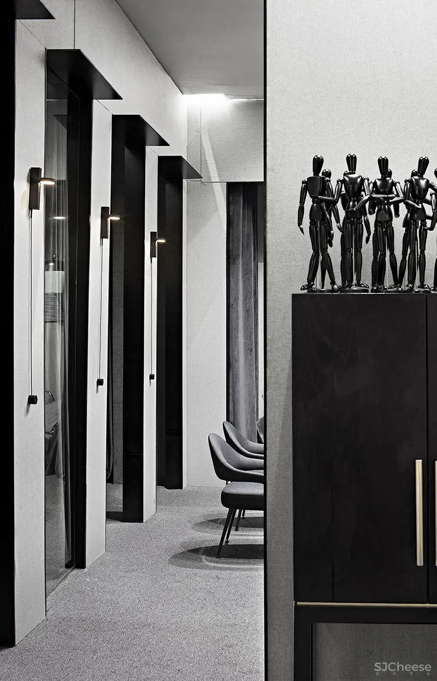 LISIYI作品 | 家具品牌展厅的纵横光线 LISIYI作品 | 家具品牌展厅的纵横光线