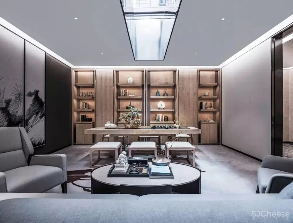 800㎡新中式样板间 | 一家一世界