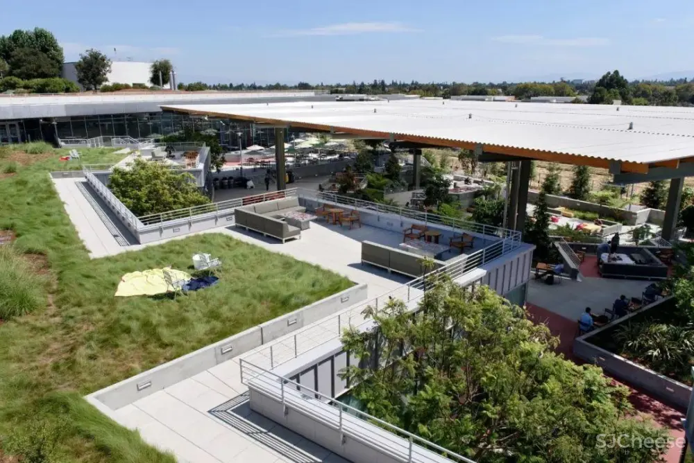 Frank Gehry设计的Facebook新总部大楼,这才是真正的花园办公