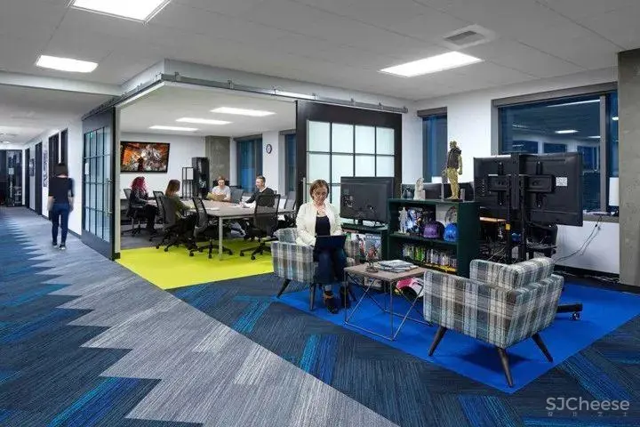 酷炫不羁 游戏公司Sucker Punch贝尔维尤总部办公设计欣赏