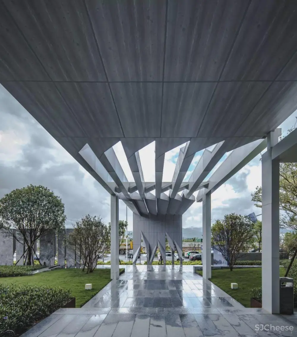 天空的蓝与灰 | 福州万科云城营销中心 天空的蓝与灰 | 福州万科云城营销中心