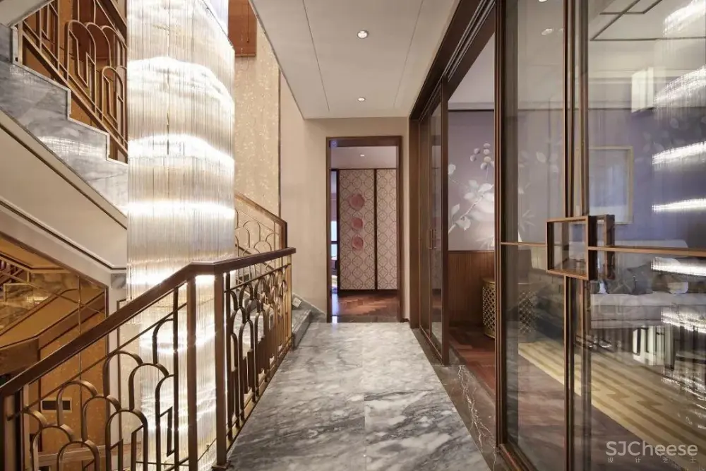 688㎡新中式别墅样板 | 君临天下