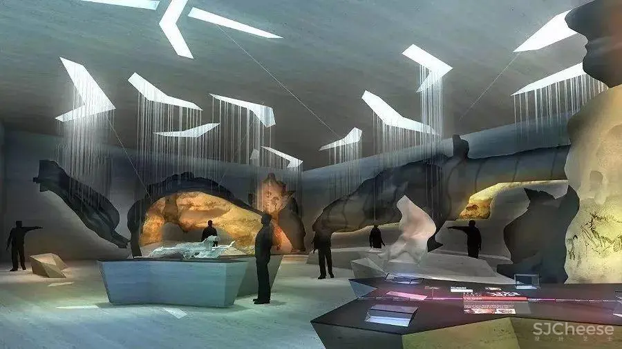 法国洞穴壁画艺术中心设计 法国洞穴壁画艺术中心设计