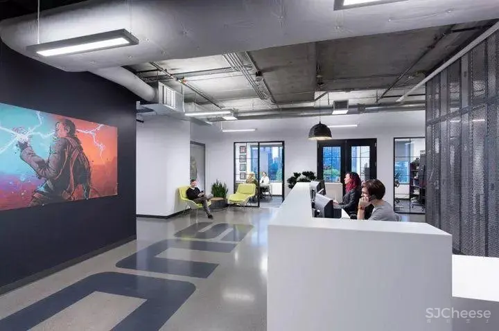 酷炫不羁 游戏公司Sucker Punch贝尔维尤总部办公设计欣赏