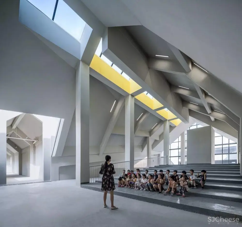 杭州最有趣的学校设计丨可自由探索的趣味屋顶 杭州最有趣的学校设计丨可自由探索的趣味屋顶