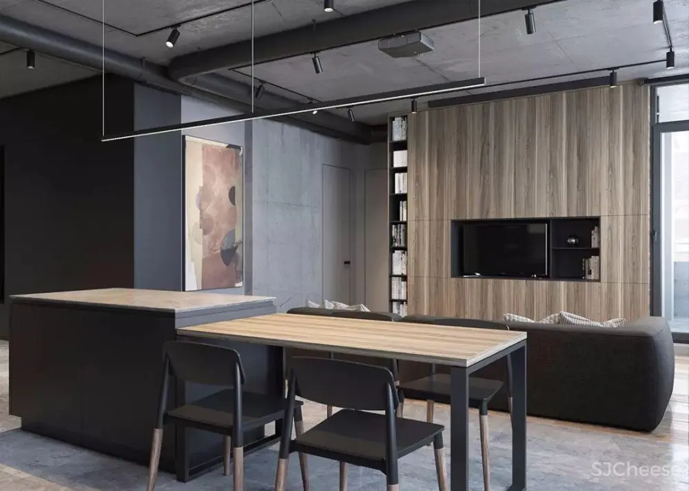 男性的硬朗与温度:做一个高级灰空间 男性的硬朗与温度:做一个高级灰空间