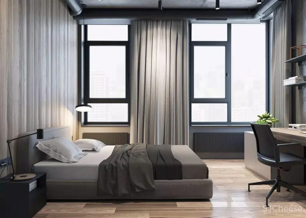 男性的硬朗与温度:做一个高级灰空间 男性的硬朗与温度:做一个高级灰空间