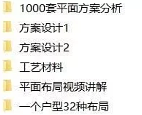 1500套方案布局讲解  （视频教程+PDF）  933M