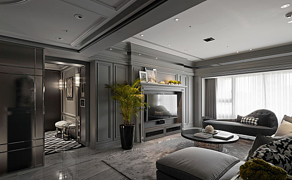 美式风格 成套精选住宅设计作品、高清大图【1.29G】