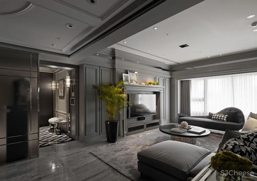 美式风格 成套精选住宅设计作品、高清大图【1.29G】