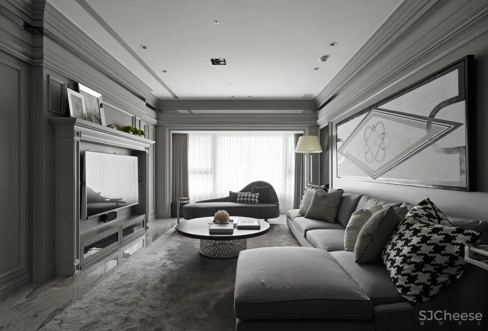 美式风格 成套精选住宅设计作品、高清大图【1.29G】