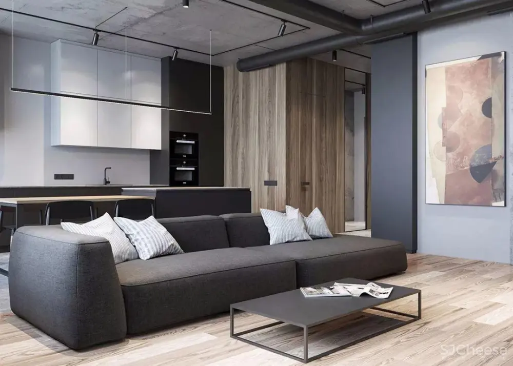 男性的硬朗与温度:做一个高级灰空间 男性的硬朗与温度:做一个高级灰空间