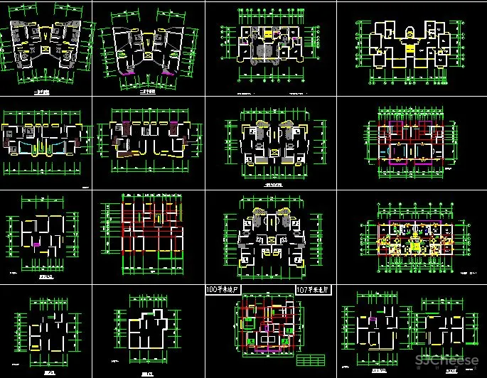 别墅酒店-节点图库丨40套节点大样图丨DWG格式丨100M