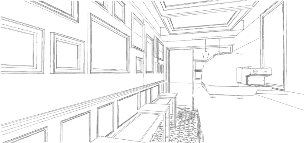 Alphabets coffee 欧式质感小众咖啡店 | 福木设计