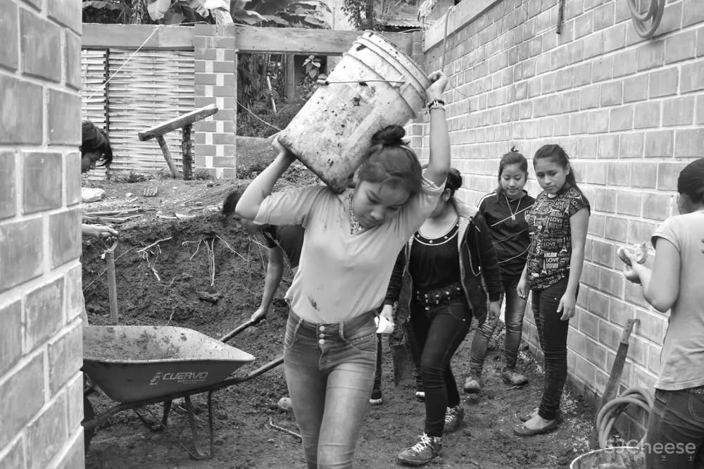 Tepetzintan村镇生产学校，墨西哥 / Rural Digital Baccalaureate No. 186 + Comunal: taller de arquitectura