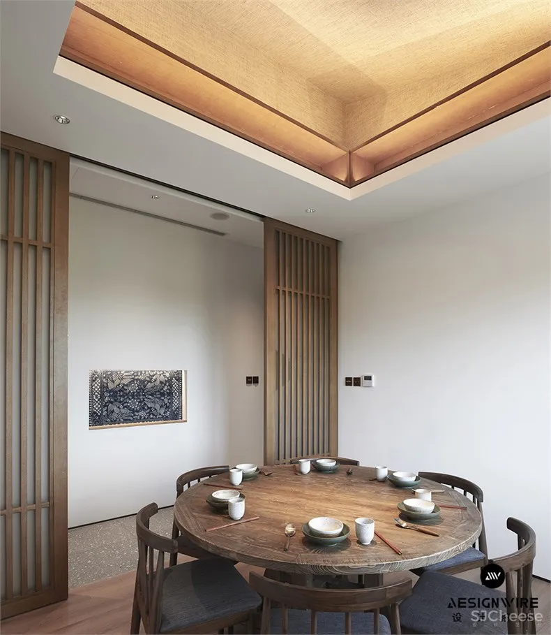 谜舍设计：三时享院餐饮空间设计