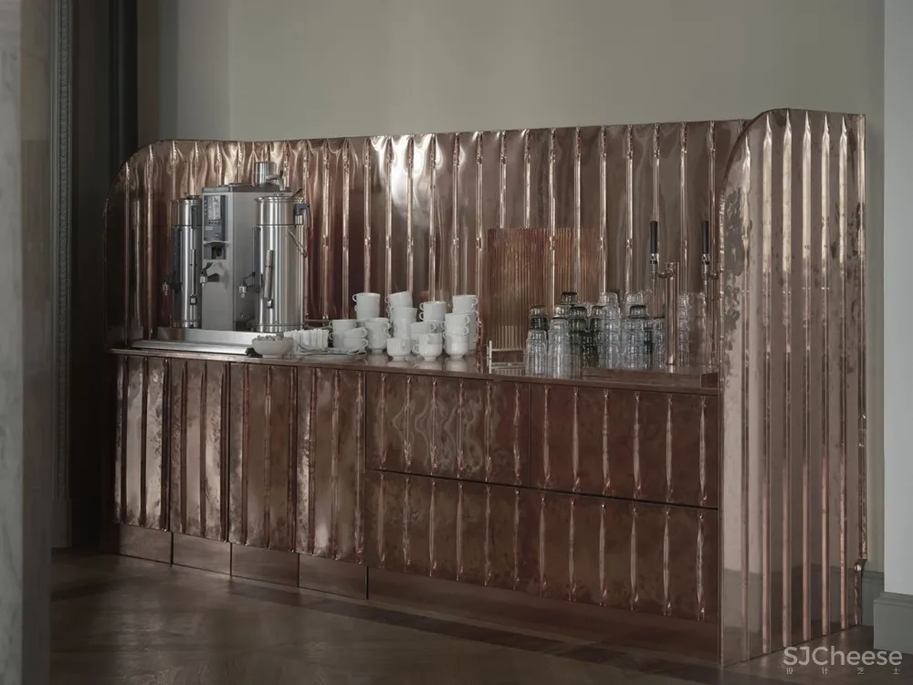 首发 | 北欧工艺被重塑:斯德哥尔摩国家博物馆的新餐厅 首