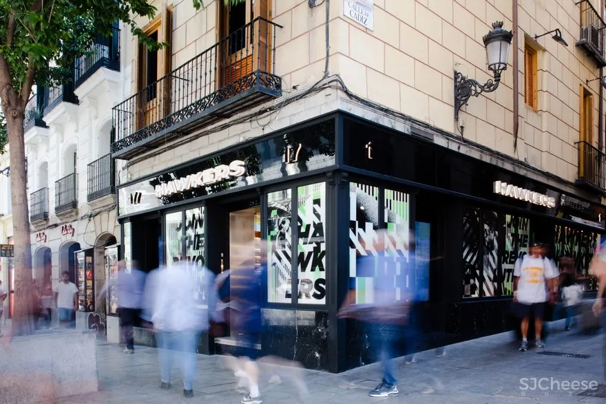 The Hawkers Revolution Lands in Madrid with its First-Ever Physical Store