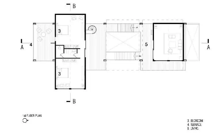孟加拉集装箱改造escape den住宅设计