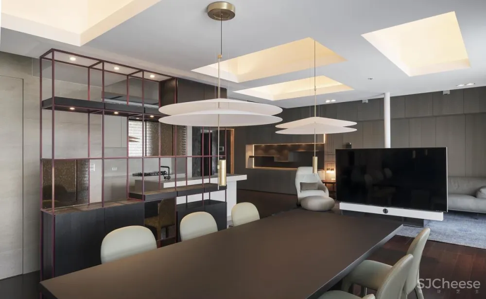 122㎡现代混搭风格住宅 | 奇逸空间设计