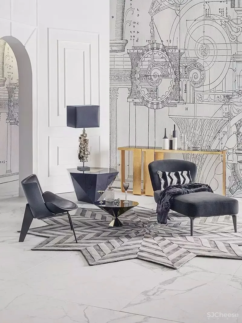 看看这些摄影图丨软装陈设就这样布置