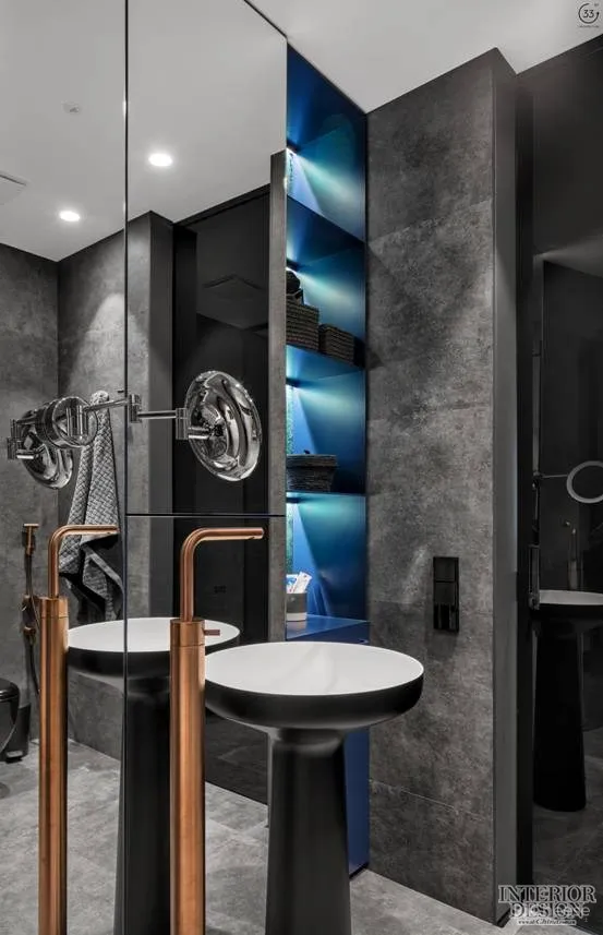 33BY Architecture / 乌克兰Black is Black现代公寓