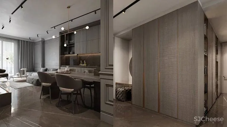 现代简约轻奢风格:肆意流行的元素 首