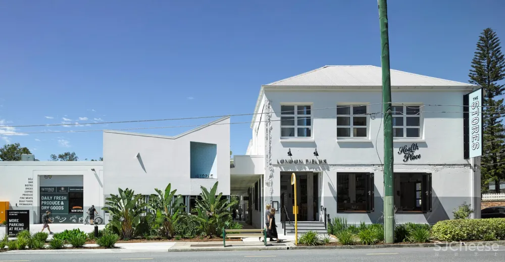 可渗水绿色商店 / Cavill Architects + Jasper Brown