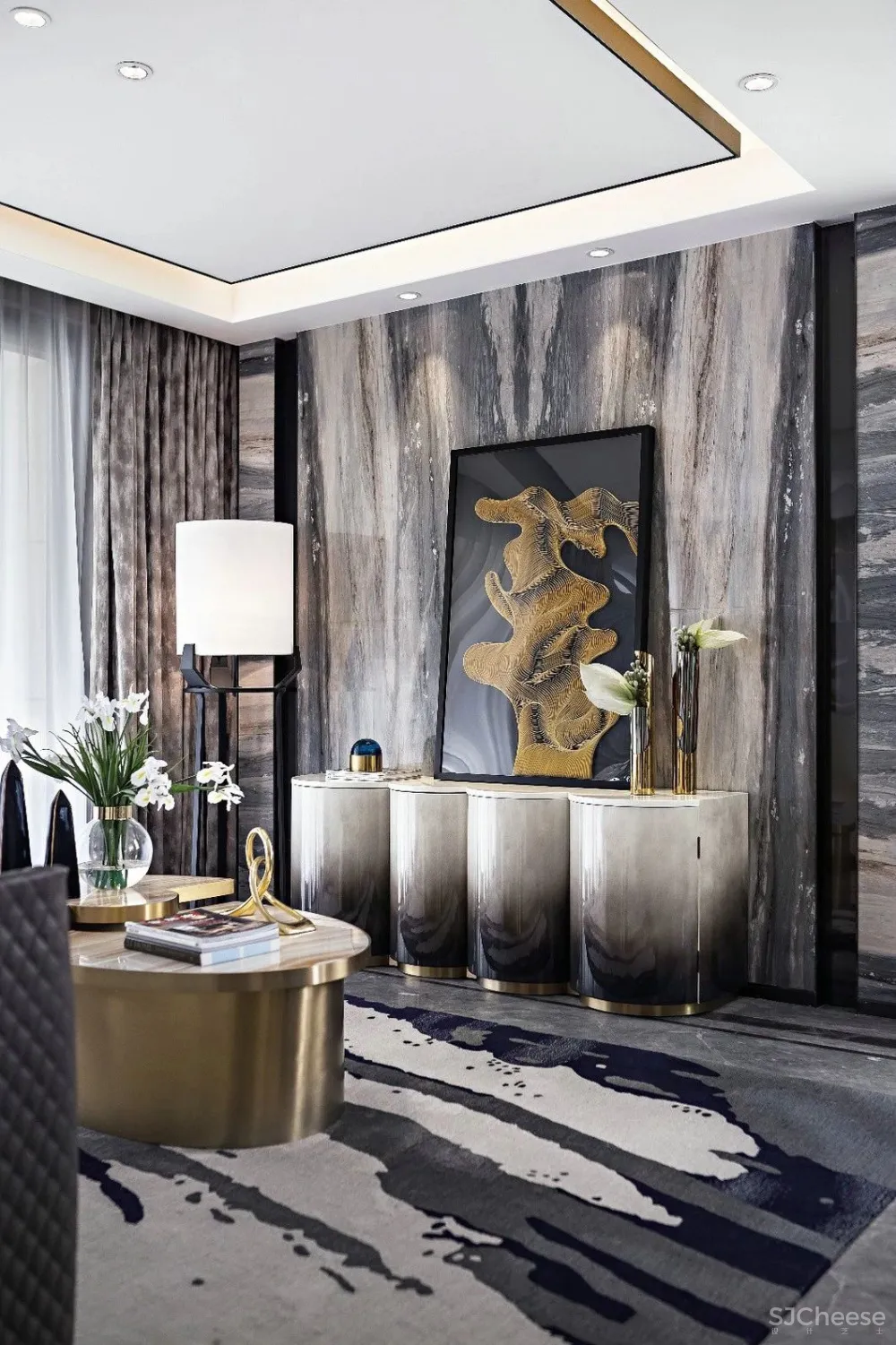 极致高级灰别墅,时尚更有范!